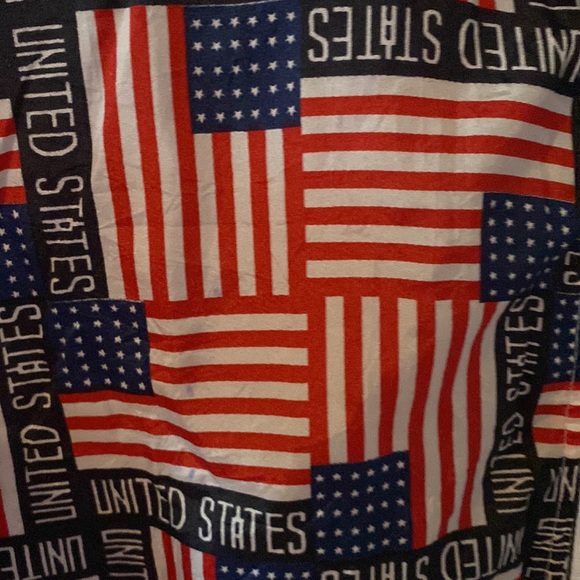 Vintage SOLARE SPORTA United States American flag jacket size Large - Picture 3 of 8